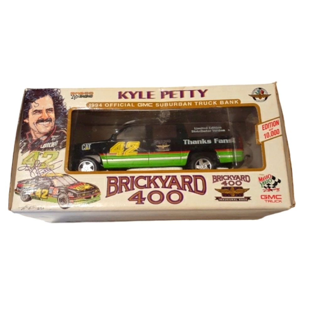 Kyle Petty Vintage NASCAR Mello Yello Autographed Chevy Suburban Limited